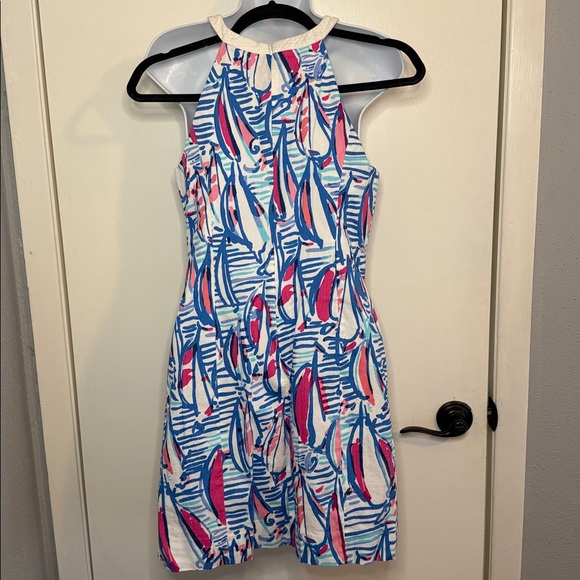 Lilly Pulitzer Halter sailboat dress - Picture 3 of 3